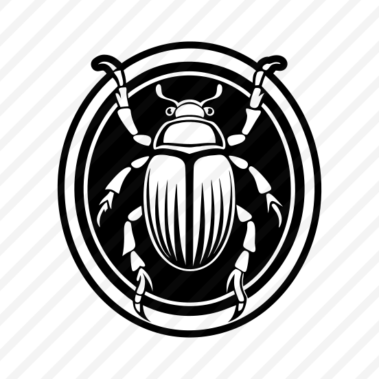 Beetle Logo, Weevil, Bug, Insect, Creature,vector preview