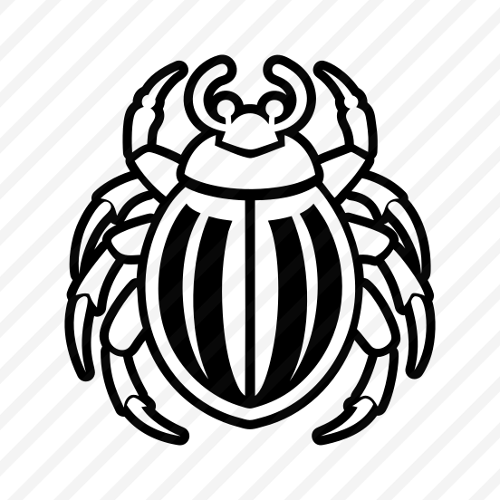 Beetle Mascot, Weevil, Bug, Insect, Creature,icons preview