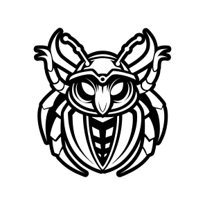 Beetle Symbol, Weevil, Bug, Insect, Creature,vector icon