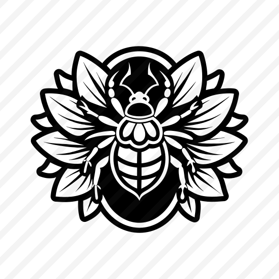 Beetle, Weevil Symbol, Bug, Insect, Creature,vector preview