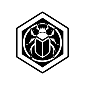 Bug Logo, Beetle, Weevil, Insect, Creature icon