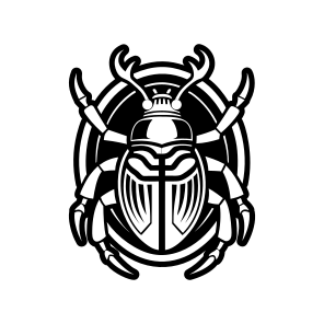 Bug Logo, Beetle, Weevil, Insect, Creature,flat icon