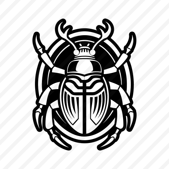 Bug Logo, Beetle, Weevil, Insect, Creature,flat preview
