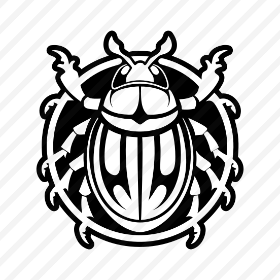 Bug Symbol, Beetle, Weevil, Insect, Creature preview