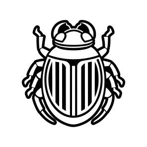 Bug Symbol, Beetle, Weevil, Insect, Creature,flat icon