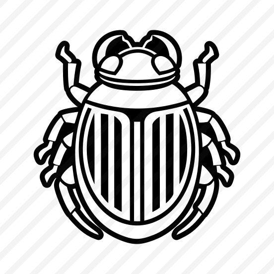 Bug Symbol, Beetle, Weevil, Insect, Creature,flat preview