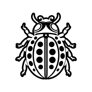 Coleoptera Logo, Nature, Creature, Specie, Insect icon