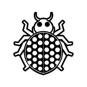 Coleoptera Symbol, Nature, Creature, Specie, Insect,flat icon