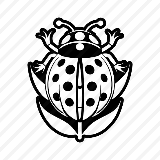 Ladybird Logo, Nature, Creature, Specie, Insect,simple Icon preview