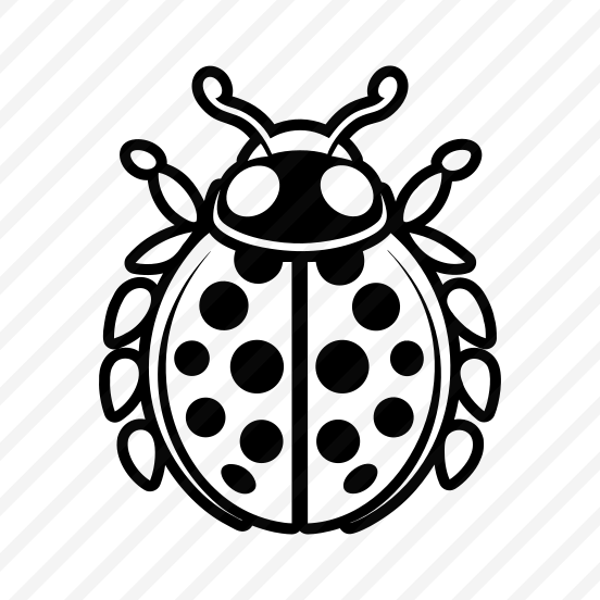 Ladybird Symbol, Nature, Creature, Specie, Insect,flat preview