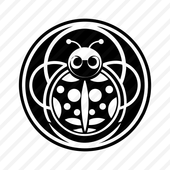 Ladybird Symbol, Nature, Creature, Specie, Insect,icons preview