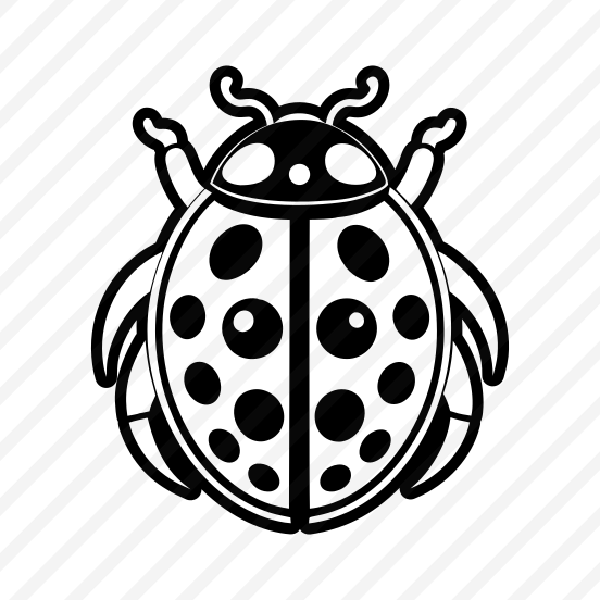 Ladybug Logo, Nature, Creature, Specie, Insect,icons preview