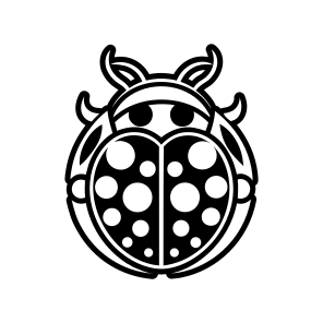 Ladybug, Nature, Creature, Specie, Insect,vector icon