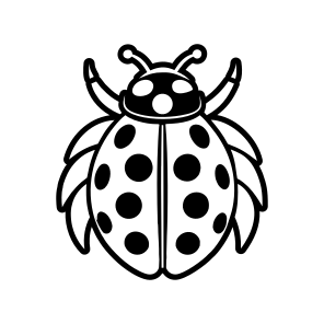 Ladybug Specie, Nature, Creature, Specie, Insect,simple Icon icon