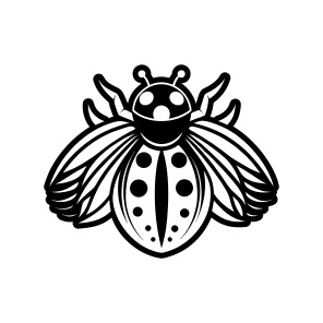 Ladybug Symbol, Nature, Creature, Specie, Insect,icons icon