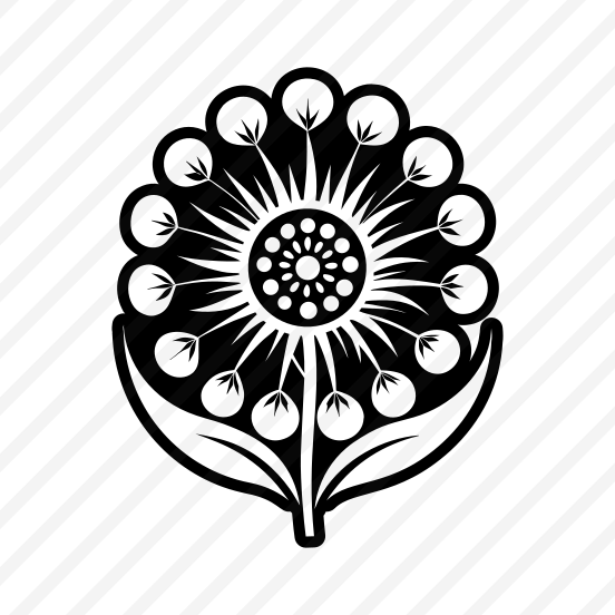 Blow Ball, Nature, Pissenlit, Flower, Dandelion,,simple Icon preview