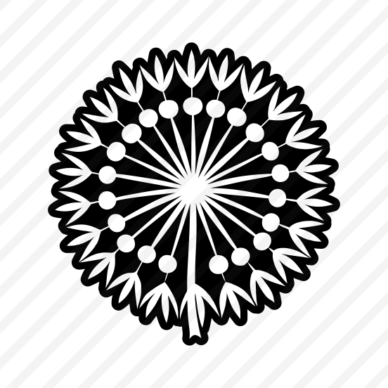 Dandelion Flower, Nature, Pissenlit, Flower, Plant,,simple Icon preview