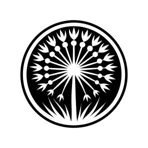 Dandelion Logo, Nature, Pissenlit, Flower, Plant,,icons icon