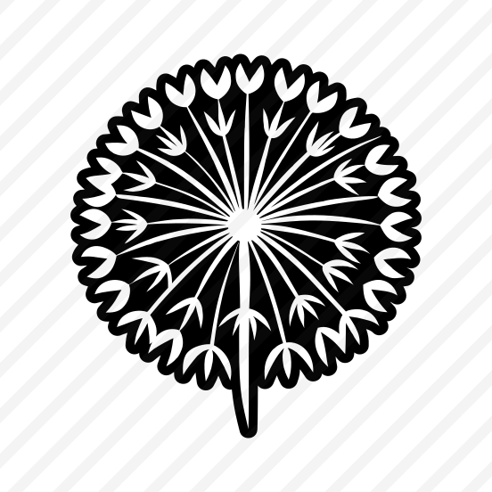 Dandelion, Nature, Pissenlit, Flower, Plant,,flat preview