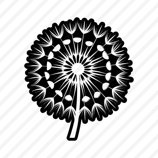 Dandelion, Nature, Pissenlit, Flower, Plant,,simple Icon preview