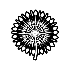 Dandelion Symbol, Nature, Pissenlit, Flower, Plant,,icons icon