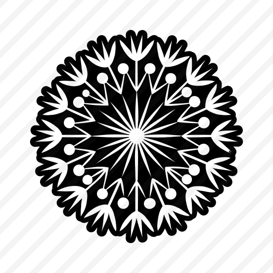 Flower Logo, Nature, Pissenlit, Flower, Dandelion,,simple Icon preview