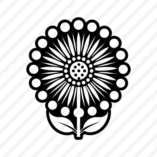Nature Logo, Dandelion, Pissenlit, Flower, Plant,,icons preview