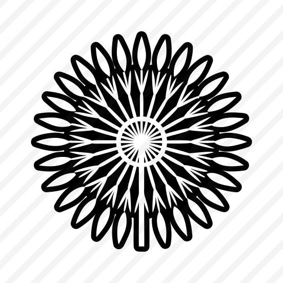 Nature Symbol, Nature, Pissenlit, Flower, Plant,,icons preview