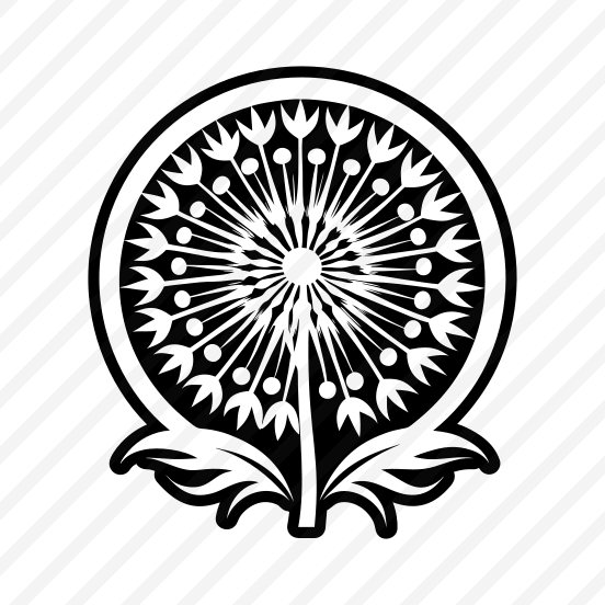 Nature Symbol, Nature, Pissenlit, Flower, Plant,,simple Icon preview