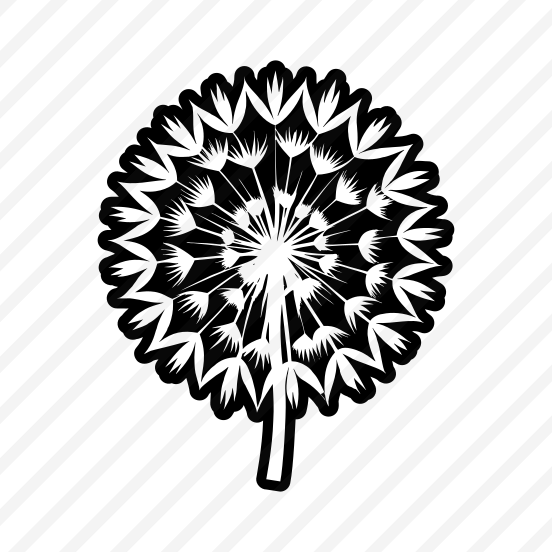 Pissenlit Logo, Nature, Dandelion, Flower, Plant, preview