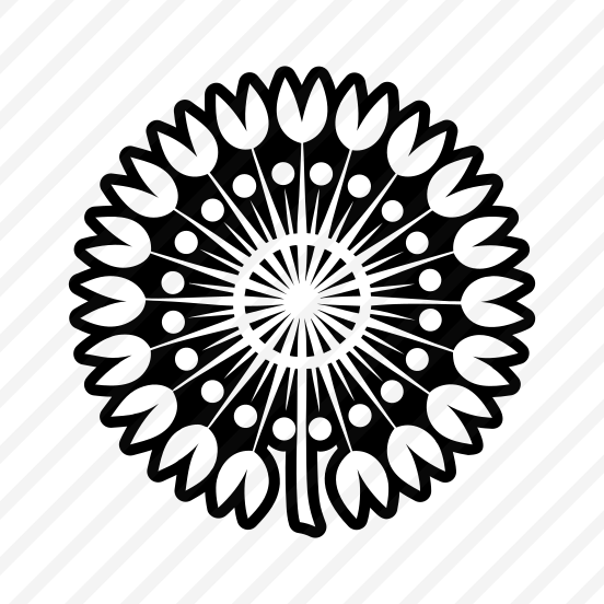 Pissenlit Symbol, Nature, Dandelion, Flower, Plant,,icons preview