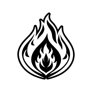 Blaze Symbol, Nature, Flaming, Burning, Illuminance,,flat icon
