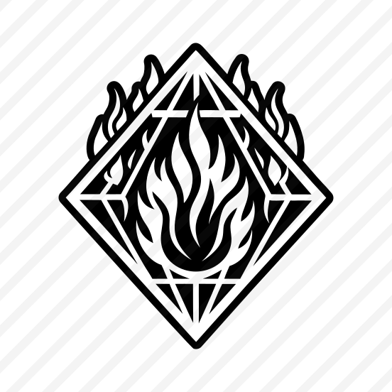 Conflagration Logo, Nature, Flaming, Burning, Illuminance, preview