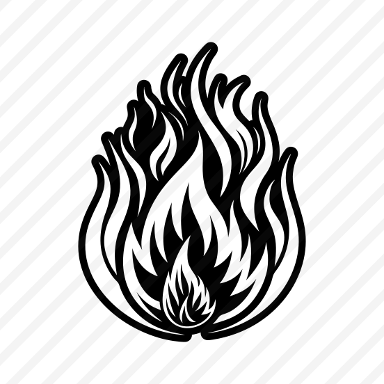 Conflagration Logo, Nature, Flaming, Burning, Illuminance,,icons preview