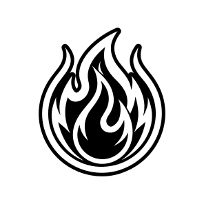 Conflagration Symbol, Nature, Flaming, Burning, Illuminance, icon
