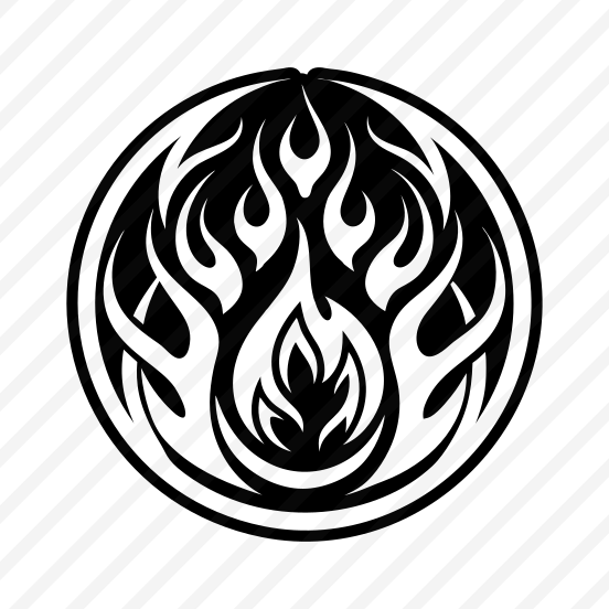 Conflagration Symbol, Nature, Flaming, Burning, Illuminance,,flat preview