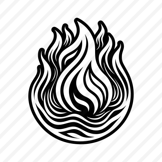 Conflagration Symbol, Nature, Flaming, Burning, Illuminance,,icons preview