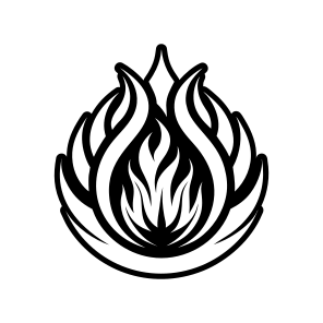 Ember Logo, Nature, Flaming, Burning, Illuminance,,vector icon