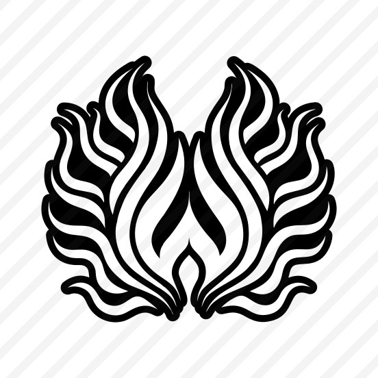 Ember Symbol, Nature, Flaming, Burning, Illuminance,,simple Icon preview