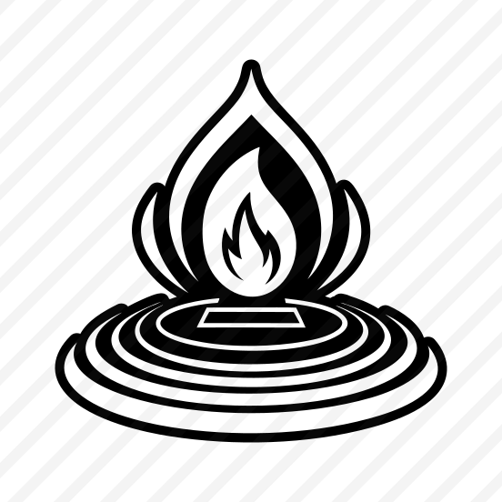 Ember Symbol, Nature, Flaming, Burning, Illuminance,,vector preview