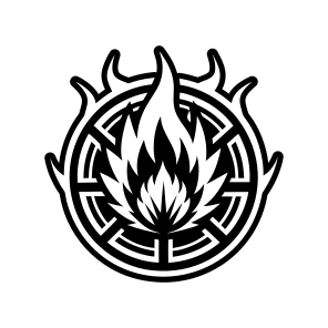 Fire Logo, Nature, Flaming, Burning, Illuminance,,icons icon