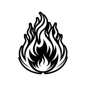 Fire Logo, Nature, Flaming, Burning, Illuminance,,vector icon