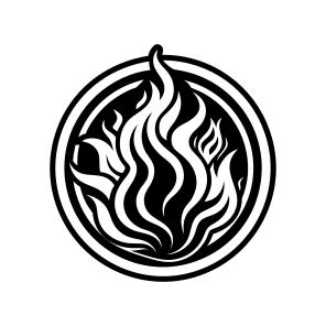 Fire Pit, Nature, Flaming, Burning, Fire,,simple Icon icon