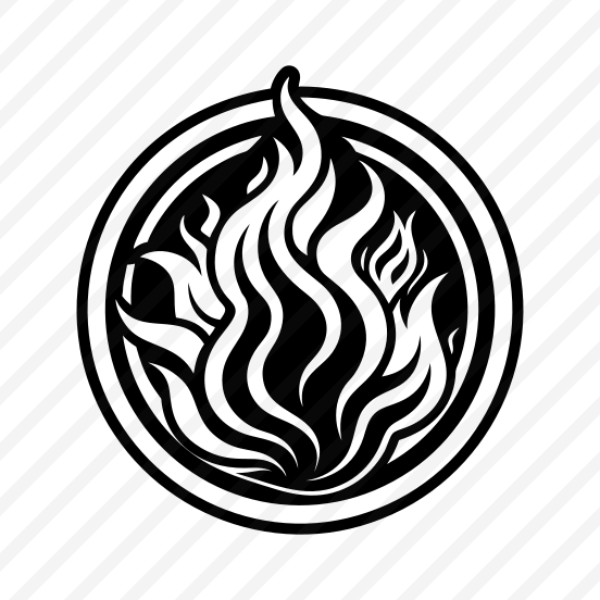 Fire Pit, Nature, Flaming, Burning, Fire,,simple Icon preview