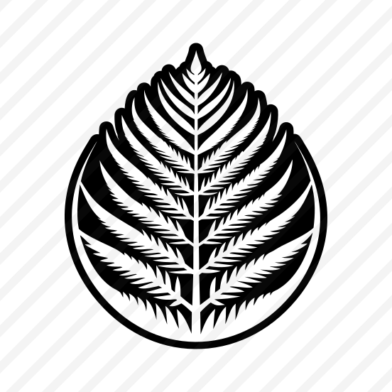 Bracken Logo, Nature, Plant, Leaf, Bracken,flat preview