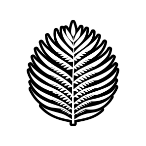 Fern Leaf, Nature, Bracken, Plant, Leaf,,flat icon