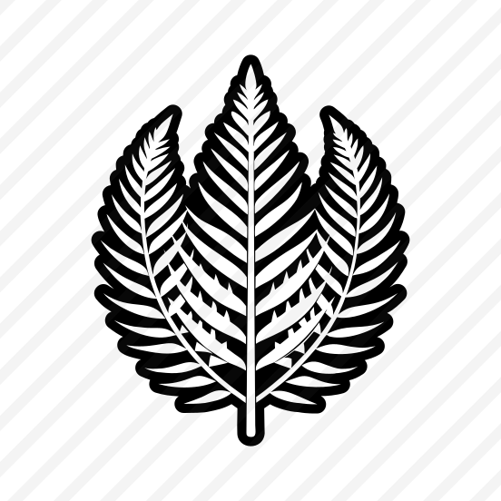 Fern Symbol, Nature, Bracken, Plant, Leaf,,icons preview