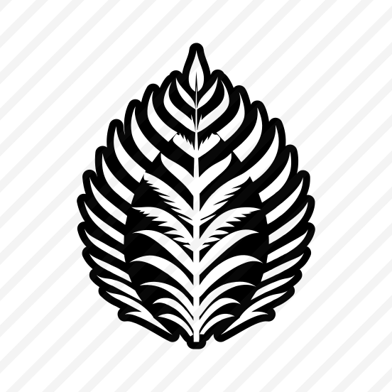 Fern Symbol, Nature, Bracken, Plant, Leaf,,simple Icon preview