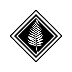 Tree Fern, Nature, Bracken, Plant, Leaf,,simple Icon icon