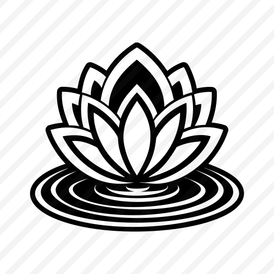 Lotus Flower, Plant, Nature, Botanical, Flower,,icons preview